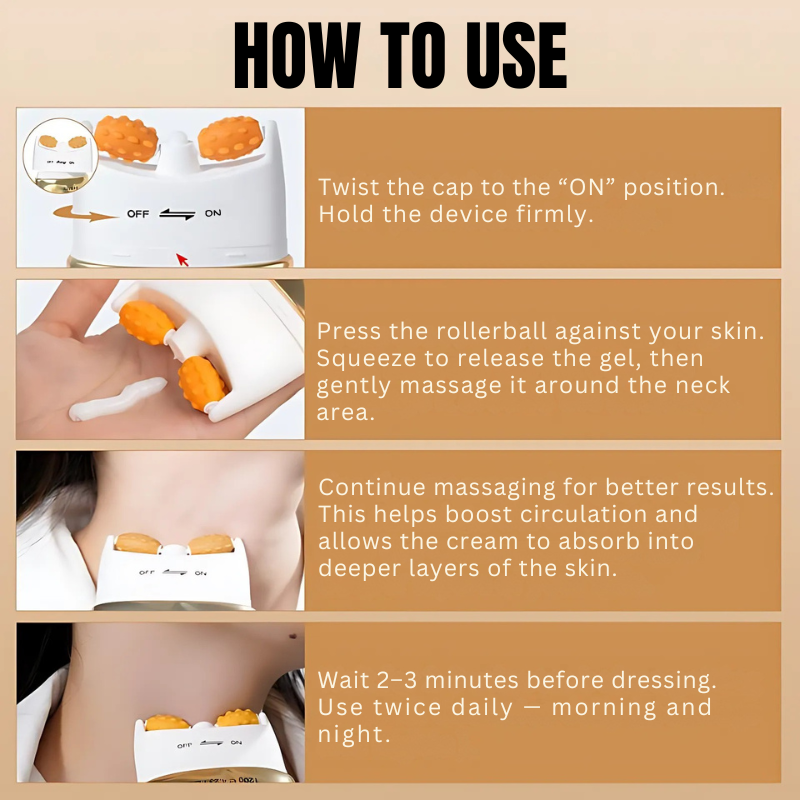 Firming Neck Cream for a Sculpted, Youthful Look