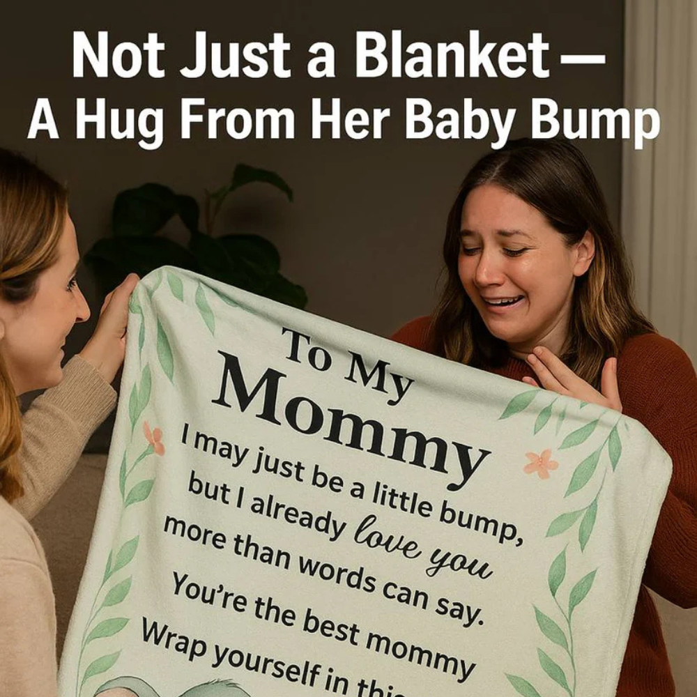 To My Mommy - I Already Love You - Coral Fleece Blanket