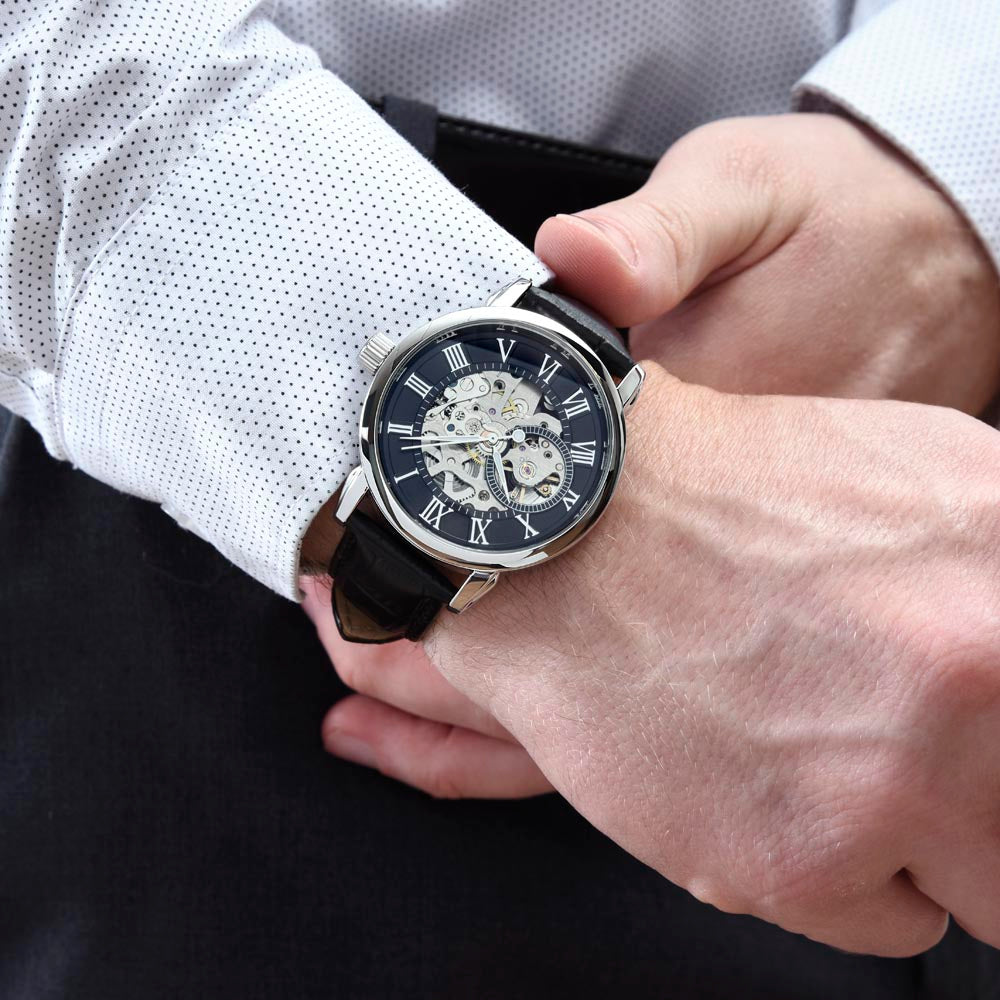 To My Dad - Openwork Watch