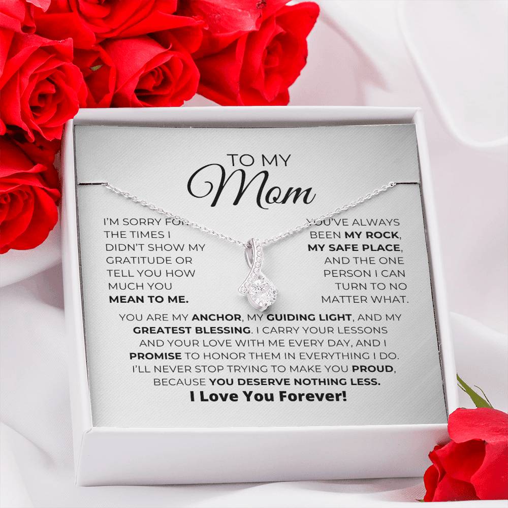 To My Mom - Apology Gift - Alluring Beauty Necklace