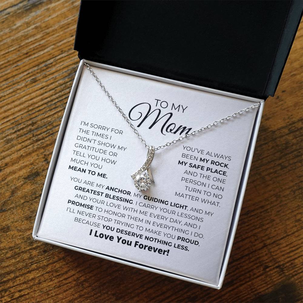 To My Mom - Apology Gift - Alluring Beauty Necklace