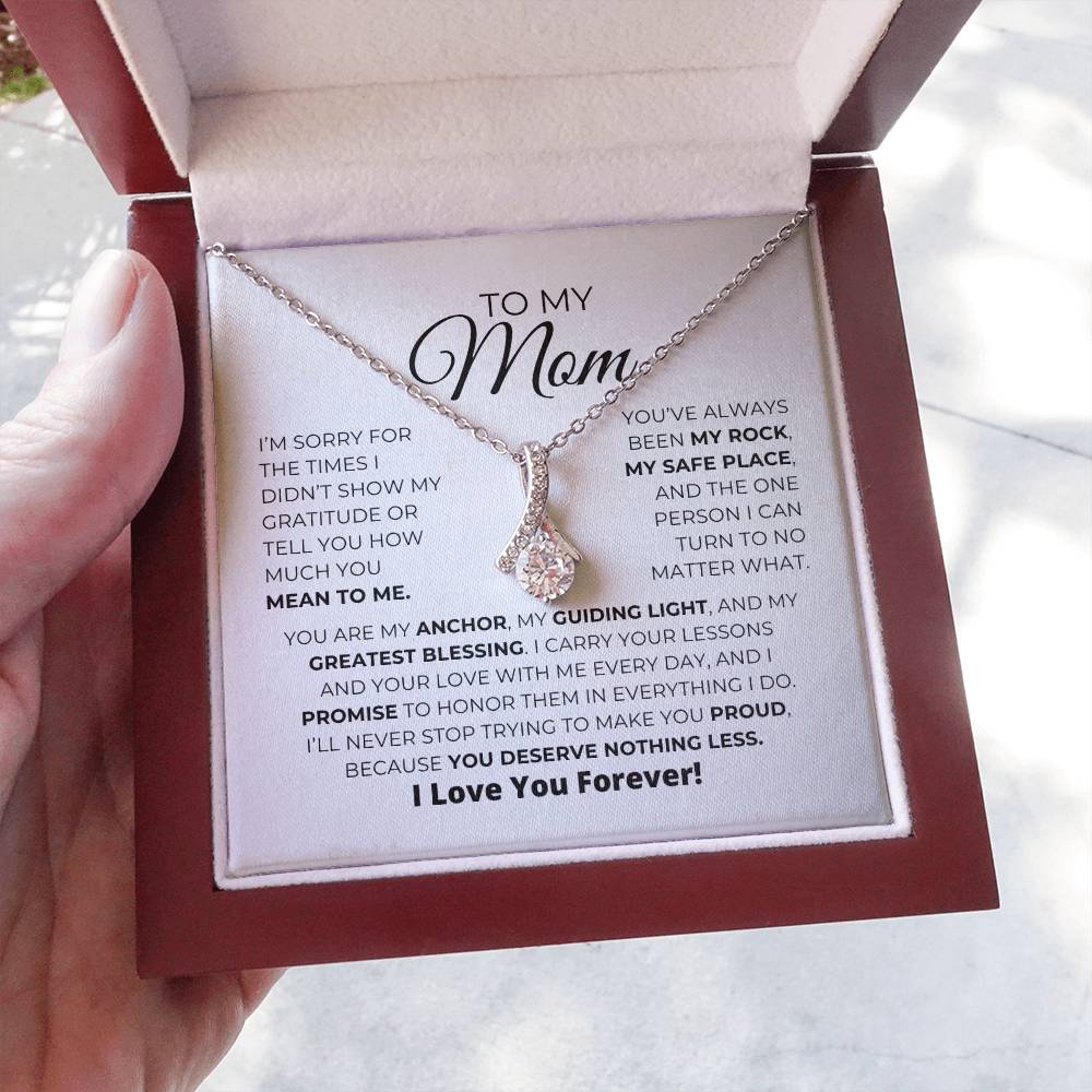 To My Mom - Apology Gift - Alluring Beauty Necklace