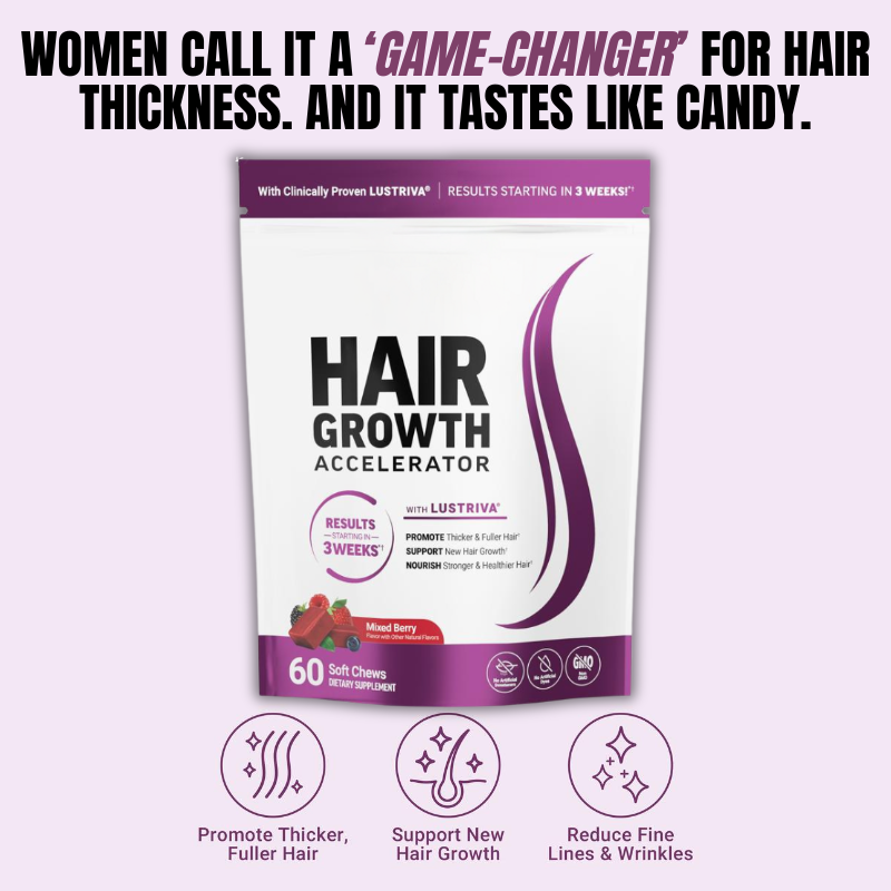 Hair Growth Accelerator Soft Chews