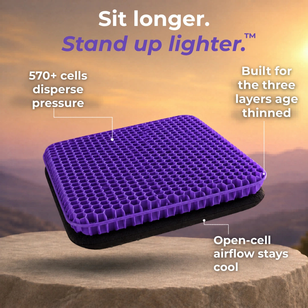 Sireli™ - Honeycomb Gel Seat Cushion
