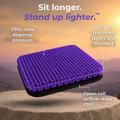 Sireli™ - Honeycomb Gel Seat Cushion