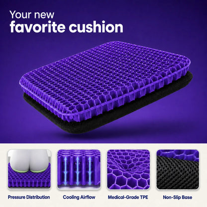 Sireli™ - Honeycomb Gel Seat Cushion