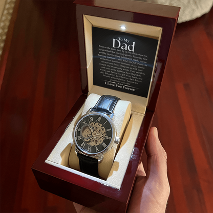 To My Dad - Openwork Watch