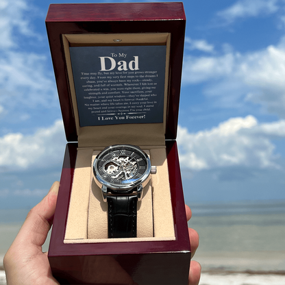 To My Dad - Openwork Watch