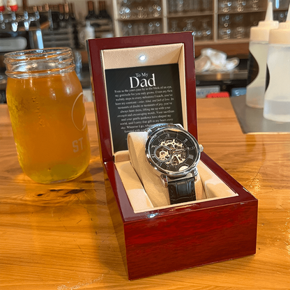 To My Dad - Openwork Watch