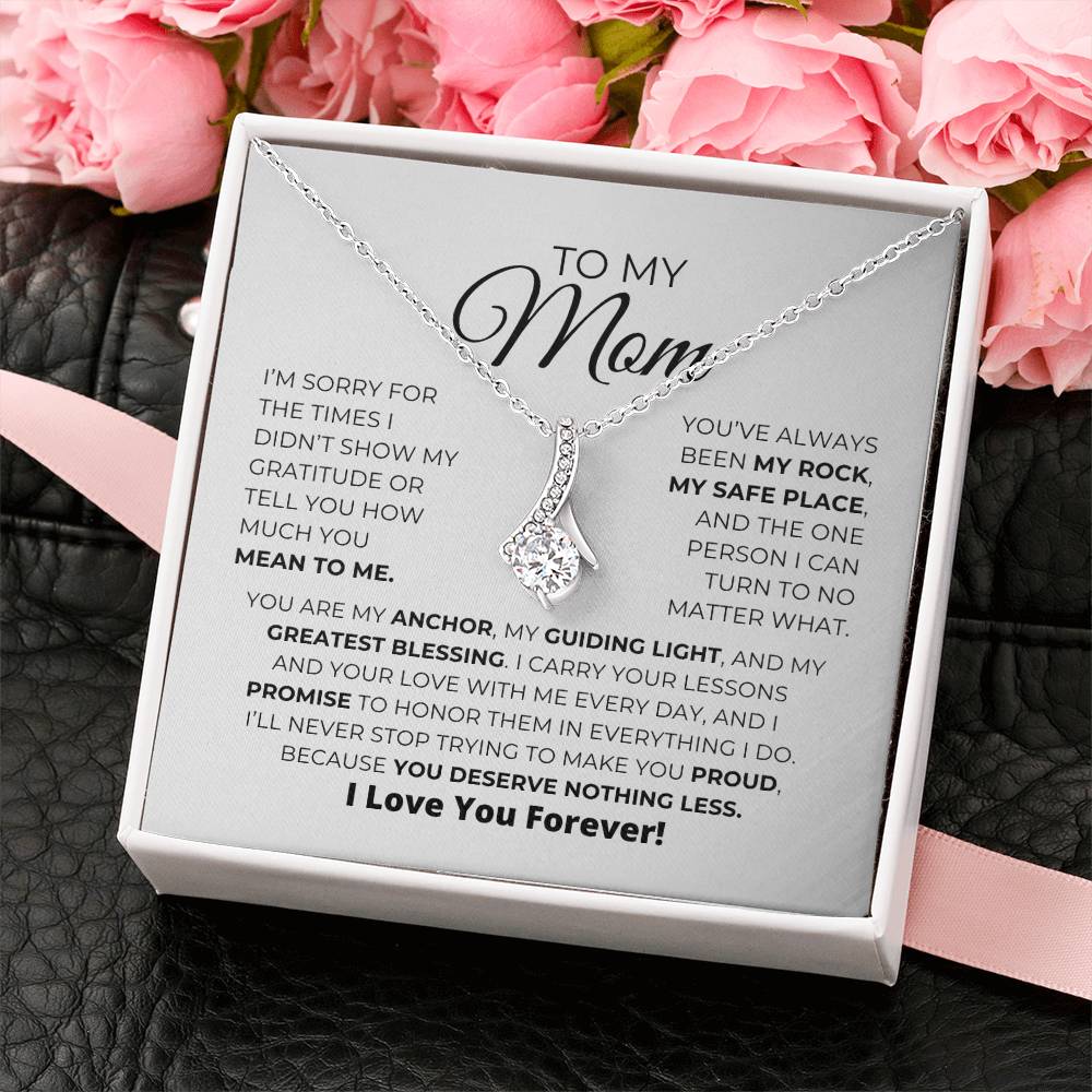 To My Mom - Apology Gift - Alluring Beauty Necklace