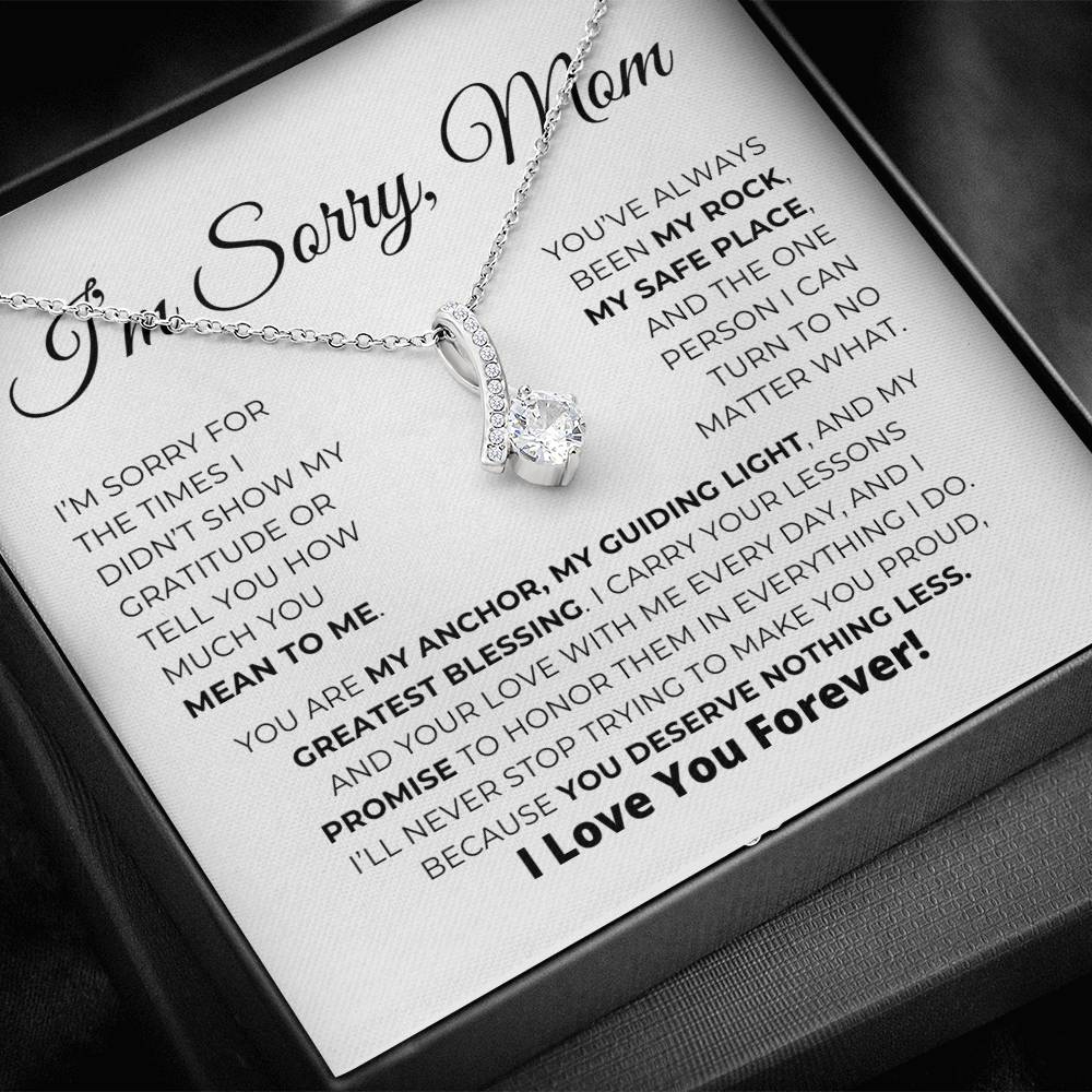 I'm Sorry, Mom - Alluring Beauty Necklace