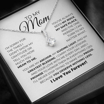 To My Mom - Apology Gift - Alluring Beauty Necklace
