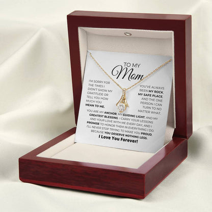 To My Mom - Apology Gift - Alluring Beauty Necklace