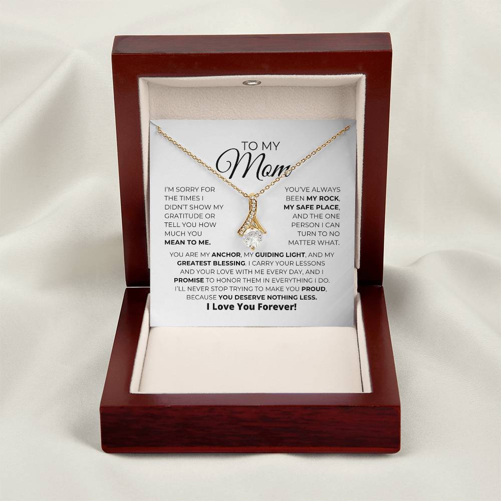 To My Mom - Apology Gift - Alluring Beauty Necklace