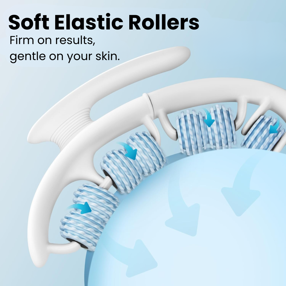 Anti Cellulite Roller + Massage Oil Kit