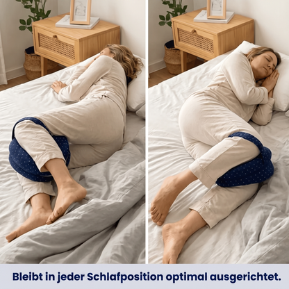 Kniekissen zur optimalen Ausrichtung | Lindert Hüft-, Rücken- und Ischiasbeschwerden