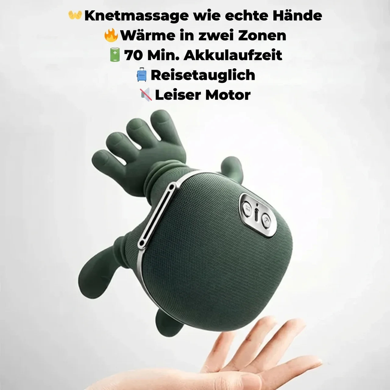 TouchéPro™ – Shiatsu-Nacken- und Rückenmassagegerät