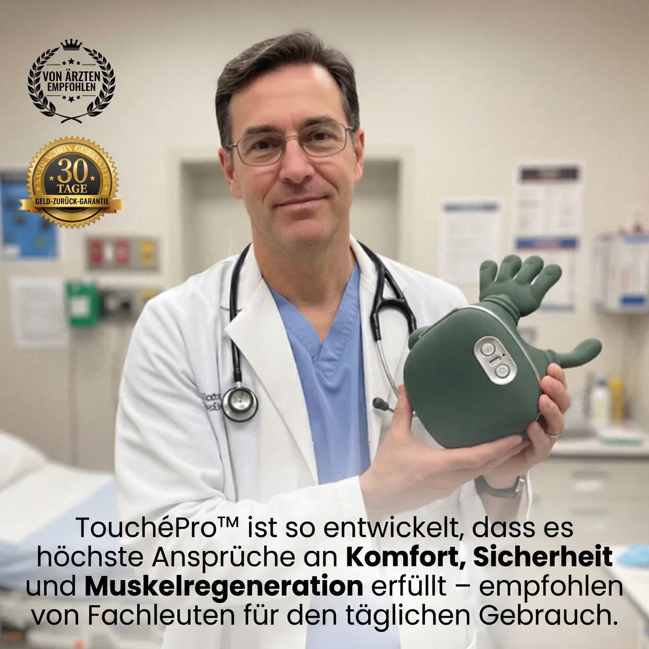 TouchéPro™ – Shiatsu-Nacken- und Rückenmassagegerät