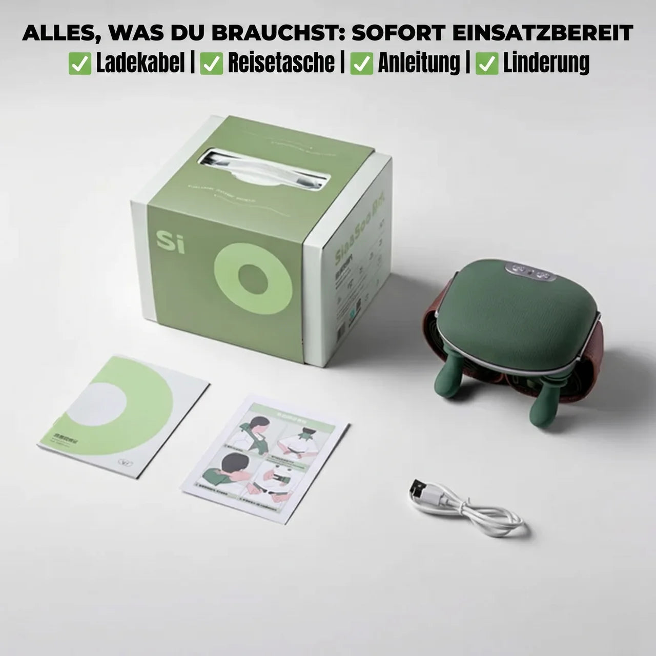 TouchéPro™ – Shiatsu-Nacken- und Rückenmassagegerät