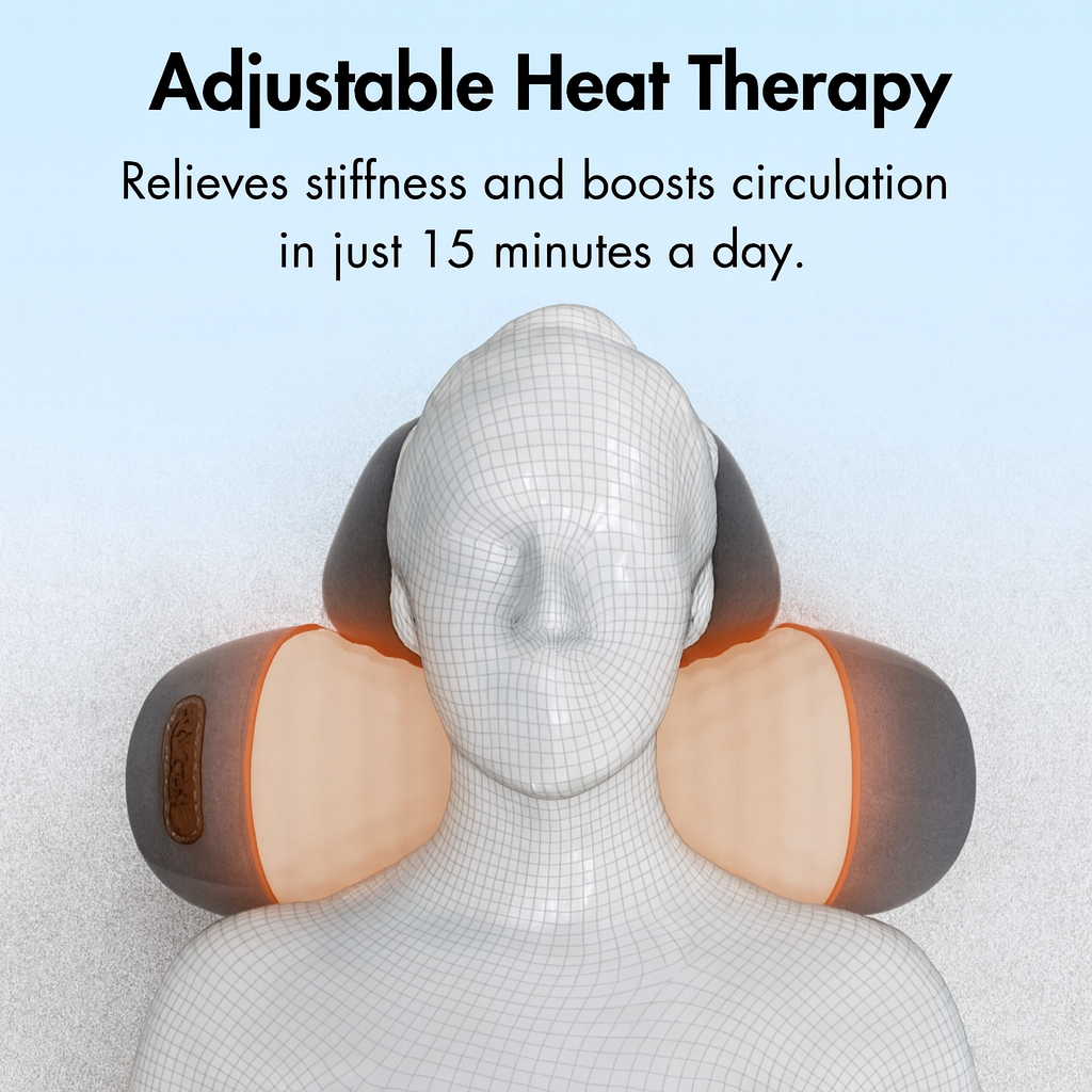 3-in-1 Neck Massage Pillow
